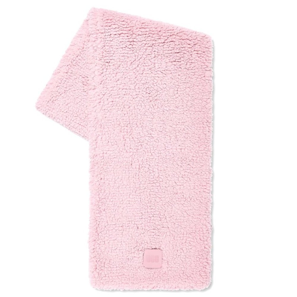 NWT - UGG Women's Sherpa Oversized Scarf - Mauve